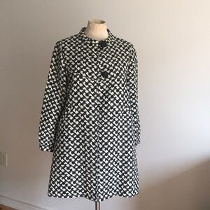 Diane Von Furstenberg Vintage Swing Coat sz Sz
